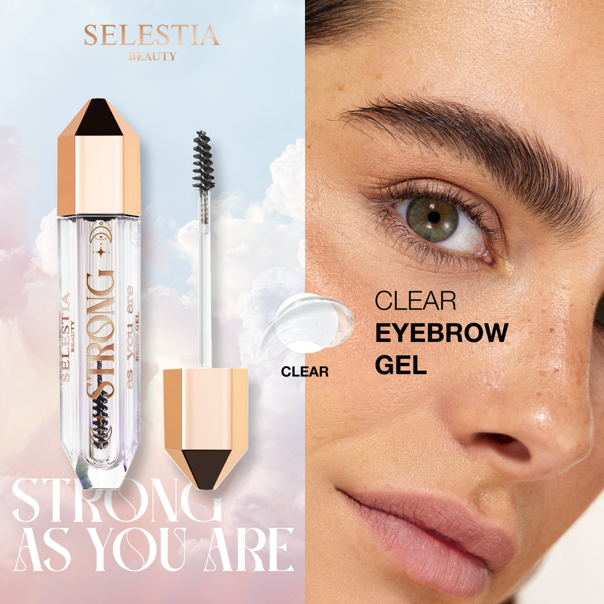 Strong As You Are Clear Eyebrow Gel